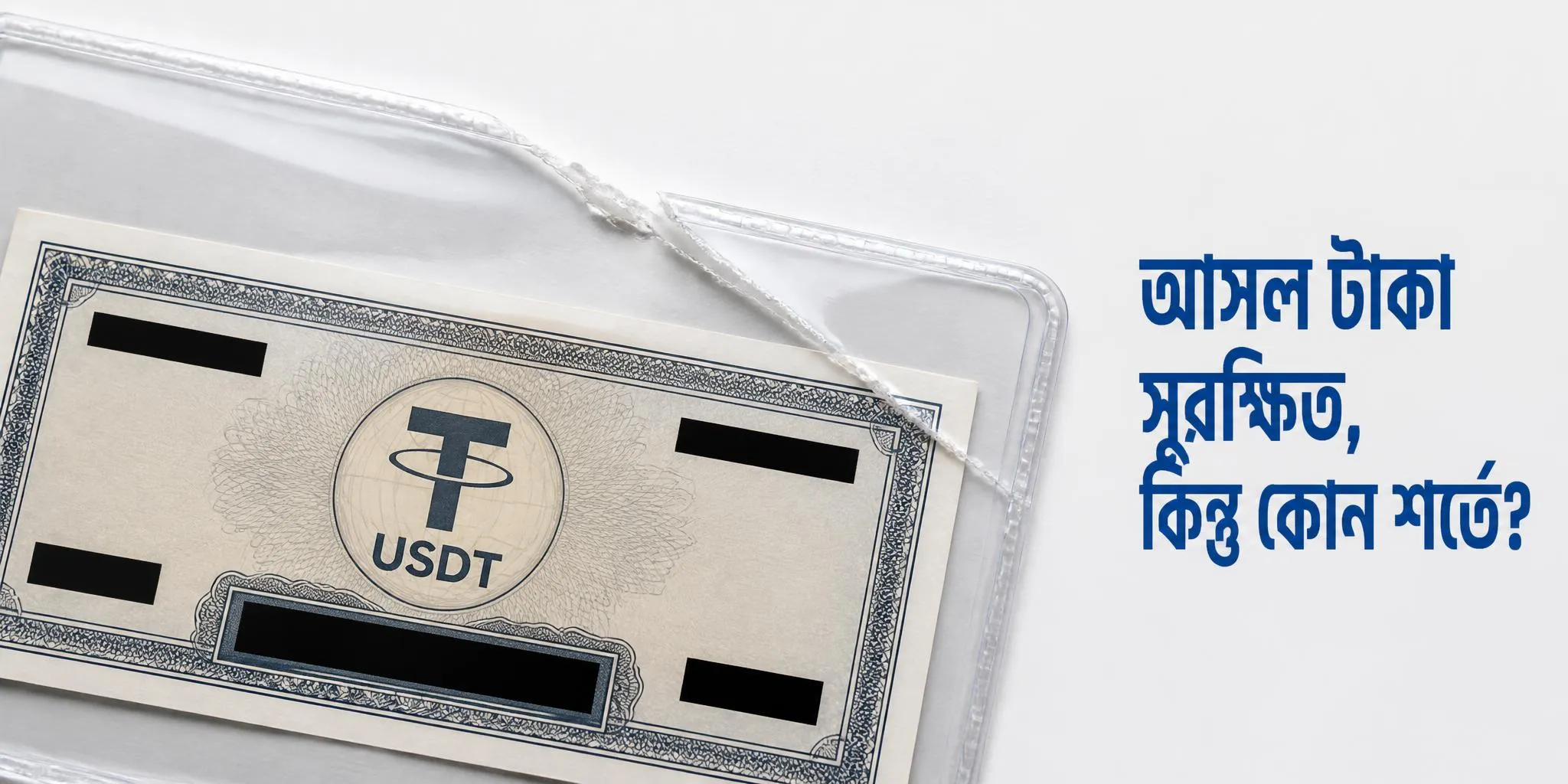 প্রিন্সিপাল প্রোটেক্টেড USDT আর্ন কী: যা কাভার করে আর করে না