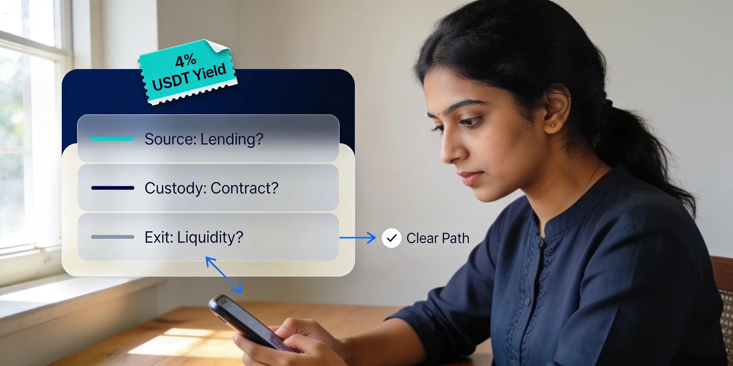 USDT पर Yield कहाँ से आती है और क्या खतरे हैं?