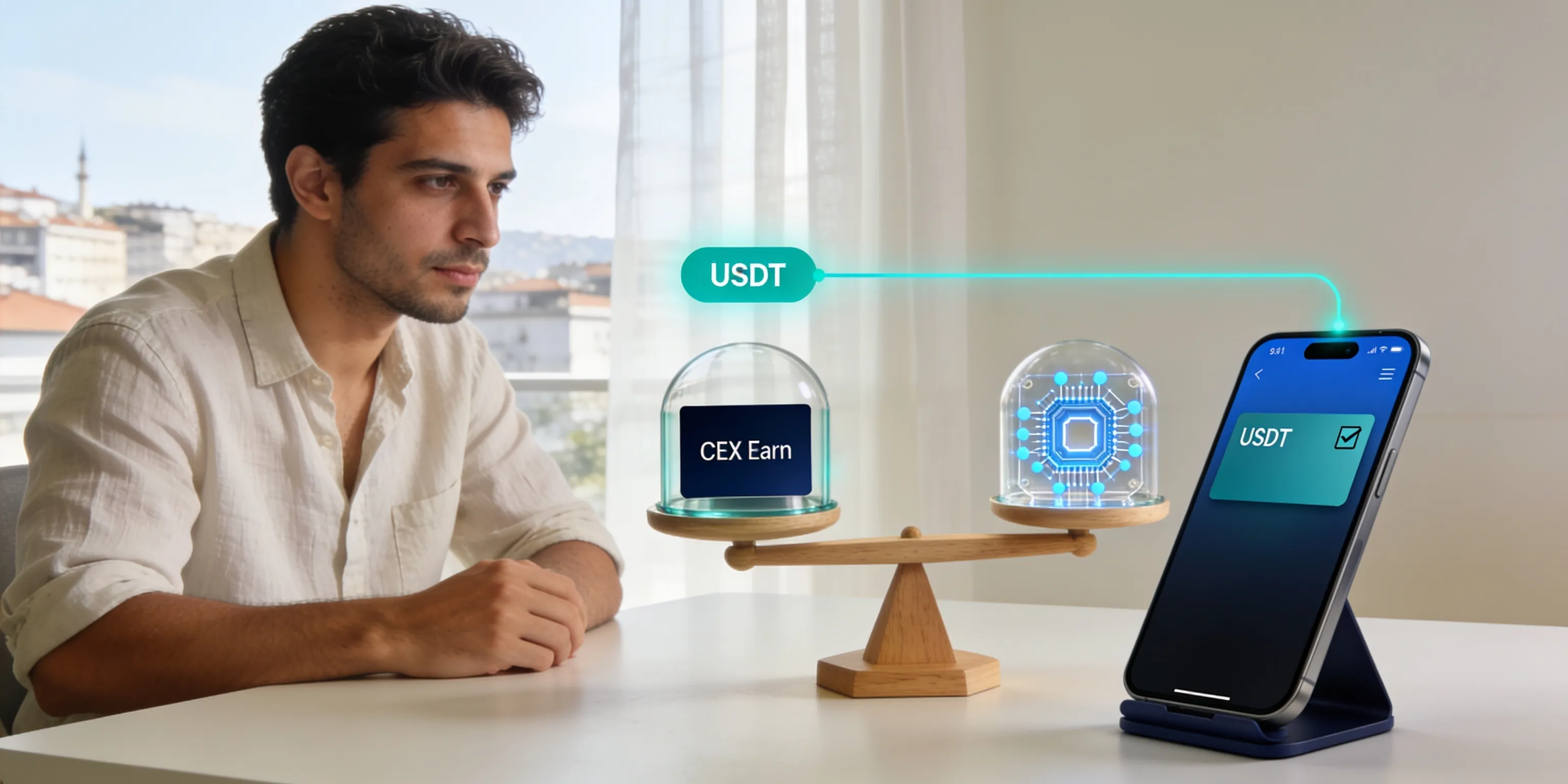 Atıl USDT'yi Değerlendirme: CEX Earn ve On-Chain Karşılaştırması