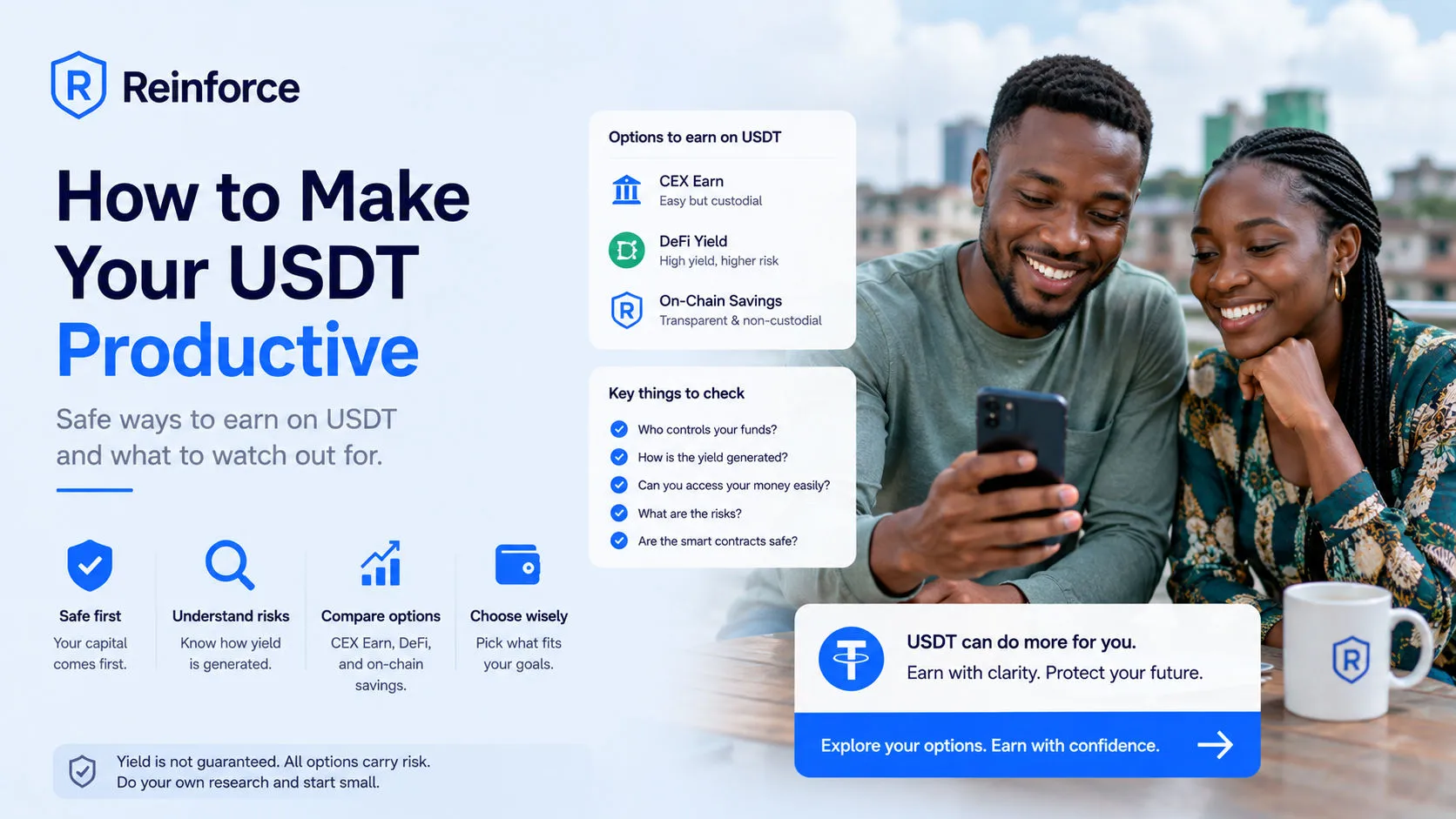 Compare USDT Earn Options & Risks Before Depositing
